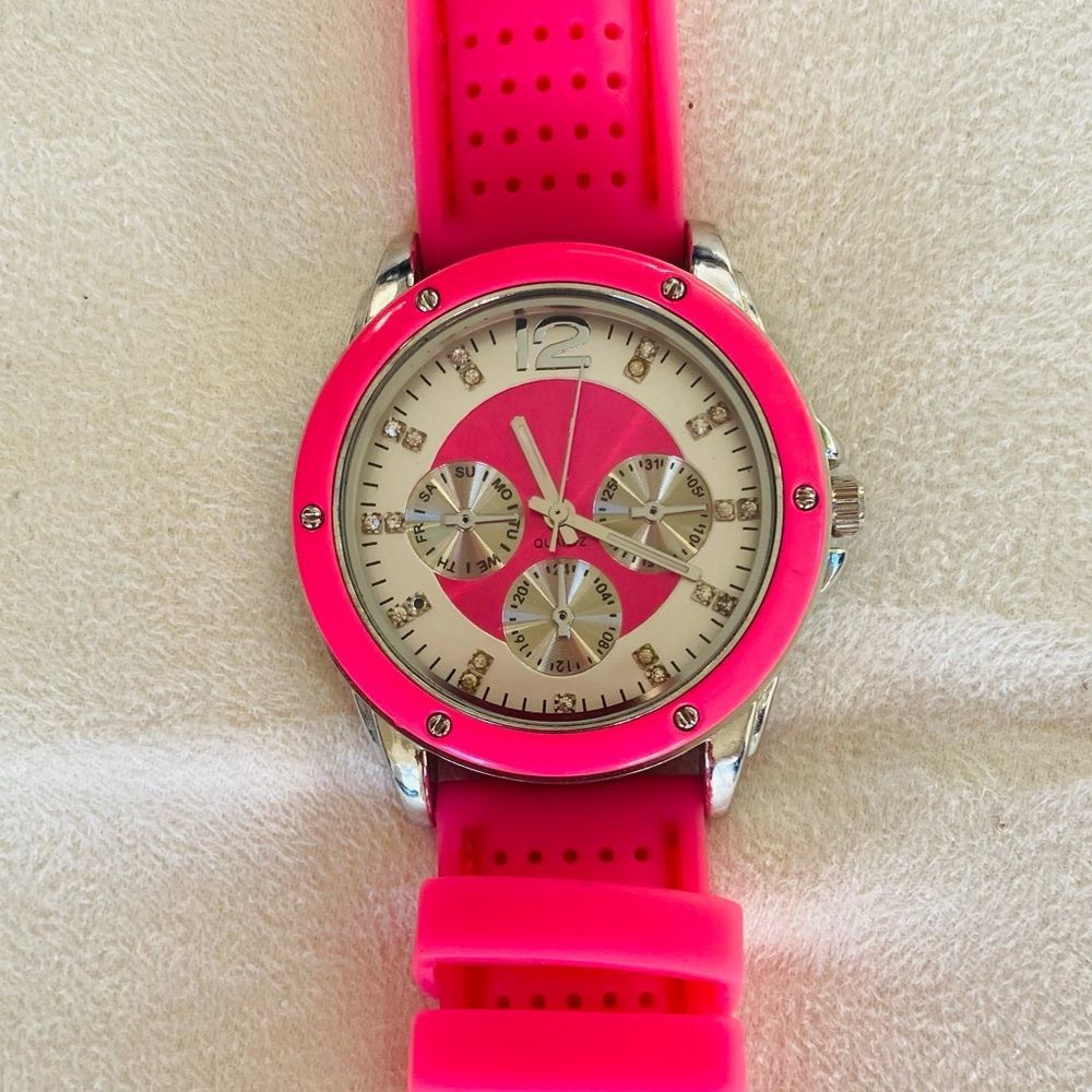 Pink watch